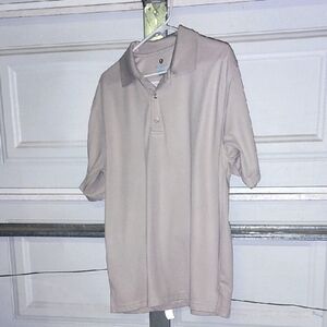 Pro Tour Stylish Men's Polo Shirt in Cream P2P-22 Length-30